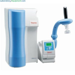 Ideal in shared lab spaces, the Barnstead GenPure xCAD Plus provides control and flexibility to satisfy various Type 1 water requirements  |  1714-48A displayed