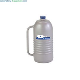 TW 4LDB Dewar by IC Biomedical with 4-liter LN2 capacity and a snap-on cap closure for secure sample storage and dispensing | 6901-00 displayed