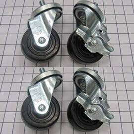 Optional 3-inch diameter caster set  |  1700-44 displayed