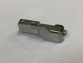 To prevent doors from opening completely, use a 90 degree door stop for flush mount pass through doors | 6705-98 displayed