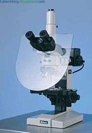 Plexiglass microscope breath shield, 11" x 11", protects microscope samples against contaminants more effectively than face masks | 1600-25 displayed