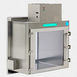 CleanMount® pass through with Smart® Control System and ULPA air shower | 2635-55 displayed