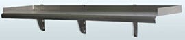 The Snap-N-Slide wall shelf makes efficient use of overlooked wall space in  your cleanroom or laboratory  |  5656-56 displayed