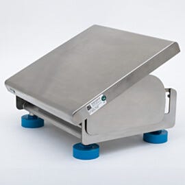 ISO-Rated BioSafe Tilting Footrest Maximum 27 Degree Platform Tilt with Model | 2803-92 displayed