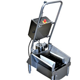 BSX400 Single Boot Scrubber - Wet with removable brushes and components feature stainless steel construction and an optical sensor for activation | 5608-24 displayed
