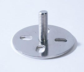 Work station mounting foot. Product details may differ.  |  1540-04-2 displayed