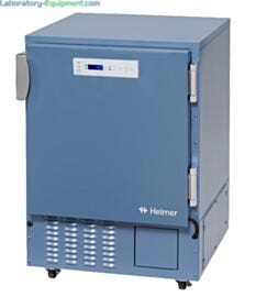 Energy-efficient HLR105-GX Lab ADA Undercounter Refrigerator by Helmer Scientific in 5.3 cu. ft. with Horizon controller  |  6707-18A displayed