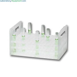 H1000-MR-T14 MAGic Tube Rack by Benchmark Scientific for 72 x 14 mm culture tubes; compatible with Incu and Orbi-Shaker models  |  2823-32 displayed