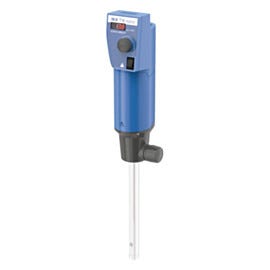 T18 digital Ultra-Turrax disperser features a digital speed display and rotating knob for speed adjustment | 6924-79 displayed
