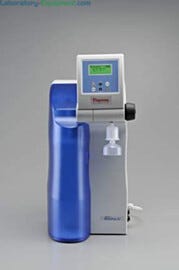 Barnstead MicroPure Water Purification System with variable speed dispensing and options for UV, UF, UV/UF models to achieve specific water purity | 3614-PP-03 displayed