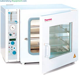 Vacutherm™ vacuum heating and drying oven reduces drying time for temperature sensitive materials; provides inert heating environment | 1709-11 displayed