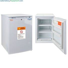 Economical and compact freezers for routine lab storage in various capacity sizes with CFC-free refrigerant, adjustable temperature control and manual defrost  |  1536-PP-02 displayed