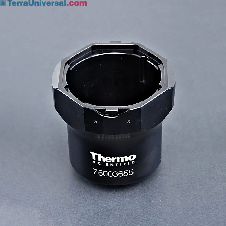 TX-400 Round Buckets #75003655 with a 4 x 400 mL capacity for use with TX-400 Swinging Bucket Centrifuge Rotor by Thermo Fisher Scientific  |  1538-84 displayed