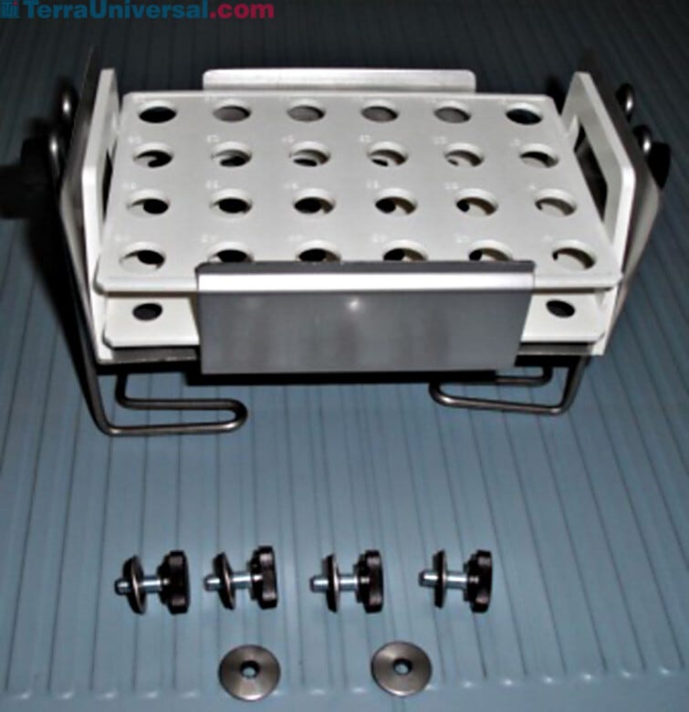Saves lab space, provides protection and stores samples  |  5322-57 displayed