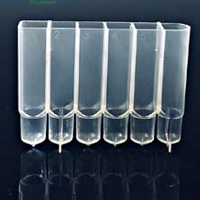 6-Well Sample Strip #AP1016-6W compatible with ISOPure Mini Automated System by Accuris | 7906-67 displayed