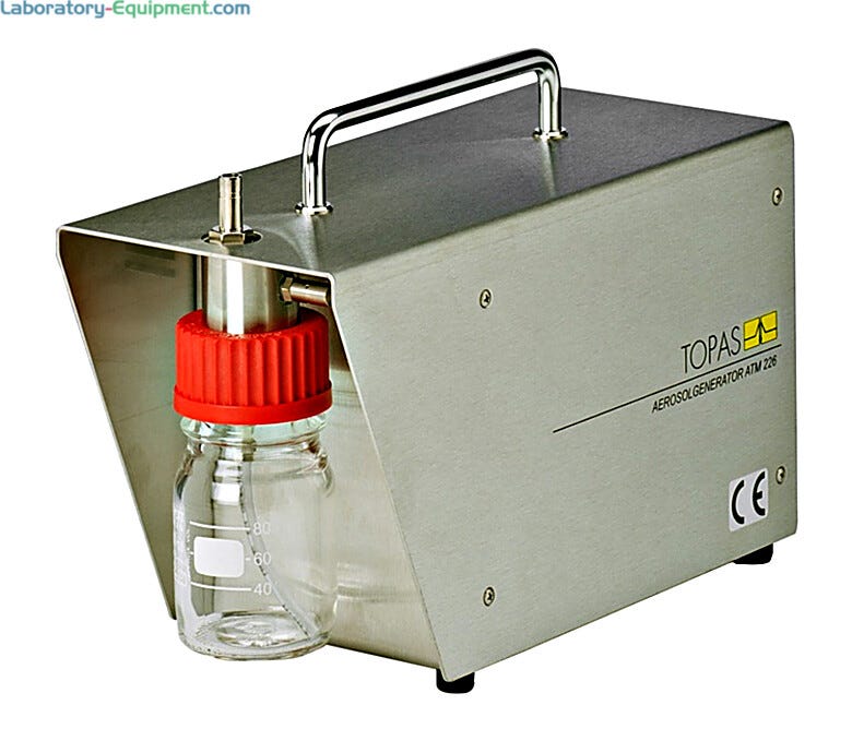 ATM 226 Atomizer Aerosol Generator with internal Vacuum Pump for ScanAir Pro, Topas, 052646403-1 | 1510-67 displayed