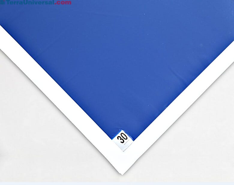 Adhesive 30 Sheet Blue Mats | 5605-81 displayed