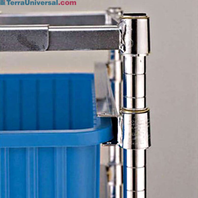 Adjustable Tote Slide for Metro Shelving | 2080-52 displayed