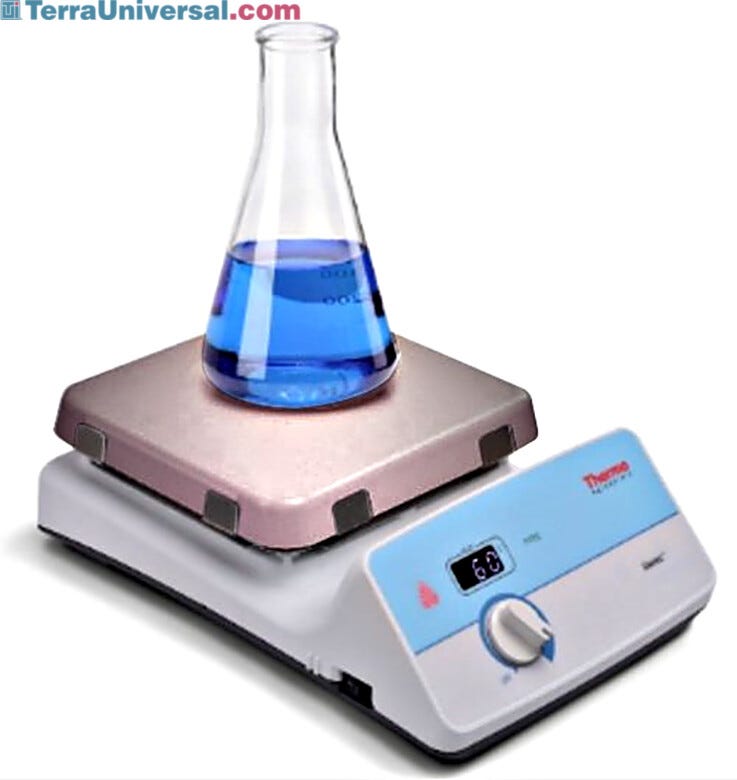 Cimarec hot plates designed with ceramic top to supply maximum heat transfer evenly | 4000-86A displayed