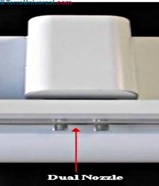 Dual nozzel for larger bags | 4053-14 displayed