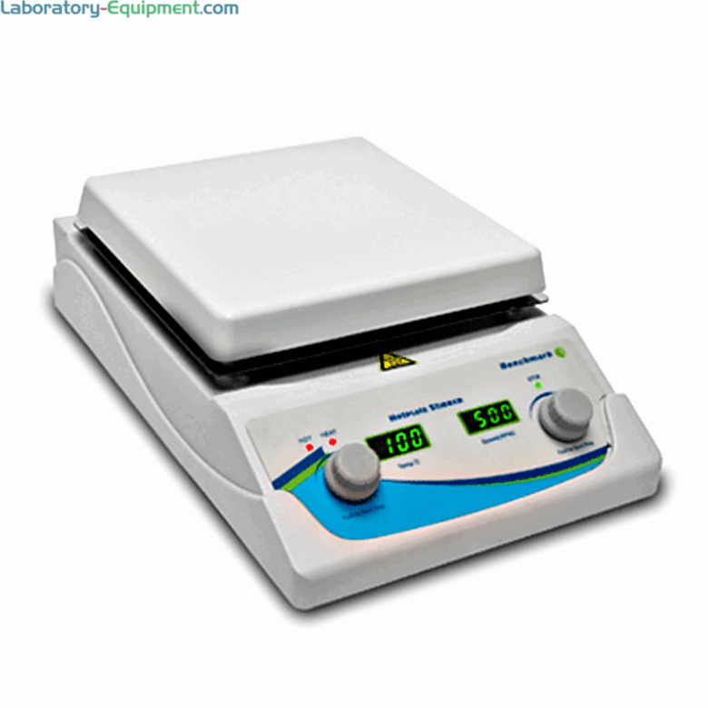 Digital display hotplate magnetic stirrer with a 7