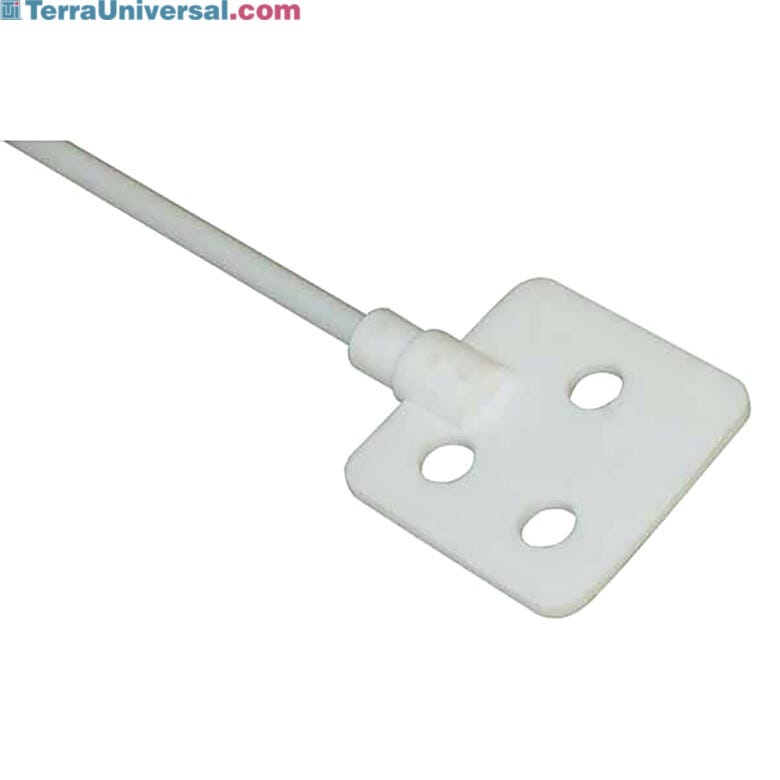 PTFE-Coated (Teflon) Paddle with Flat Holes for gentle, low to mid speed mixing fits OS-20L and OS-40L Overhead Stirrers by Benchmark Scientific; IPS2050-P-T3 | 6927-40 displayed