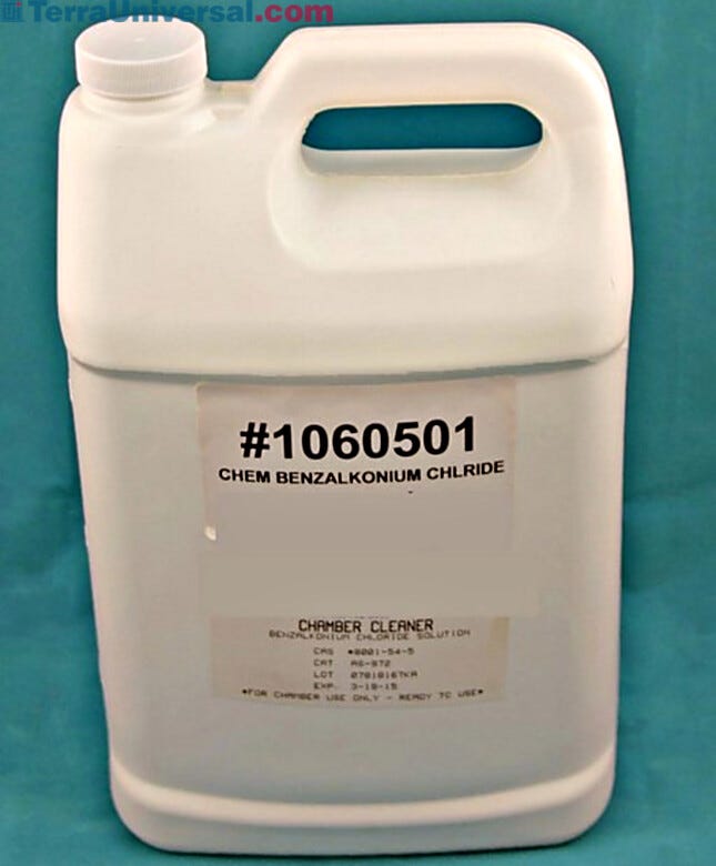 Benzalkonium Chloride Chamber Cleaner  |  3901-21 displayed