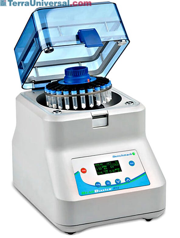 The high-capacity BeadBlaster™ 24 maximizes throughput by quickly lysing, grinding or homogenizing a variety of samples  |  2829-00 displayed