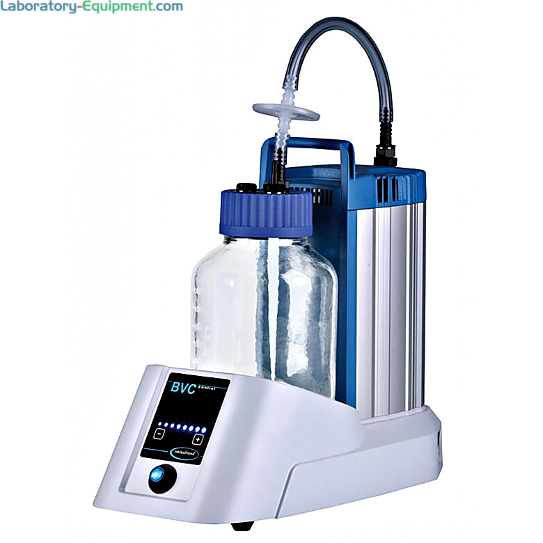 Vacuubrand BVC Control Fluid Aspiration Systems with four liter polypro collection bottle  |  3642-53 displayed
