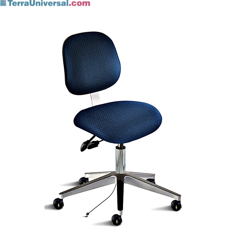 Biofit Elite Series Navy Desk Chair, Ergonomic, 17