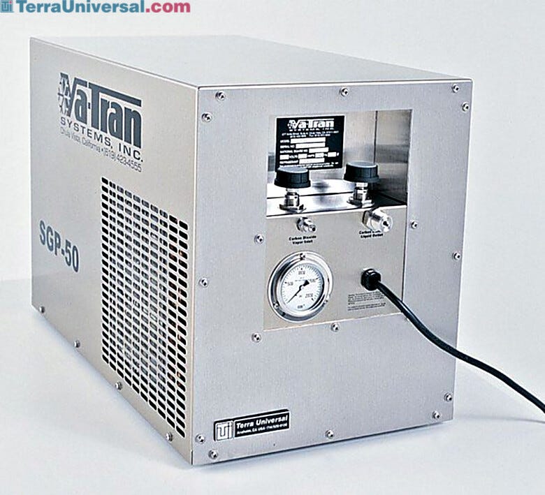 Easy to use: Simply connect to a CO2 source.  |  4545-13 displayed