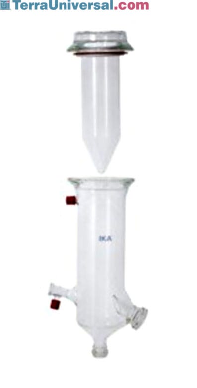 Vertical condensers, vertical-intensive condensers with manifold and dry ice condensers efficiently feed solvent | 6924-28 displayed