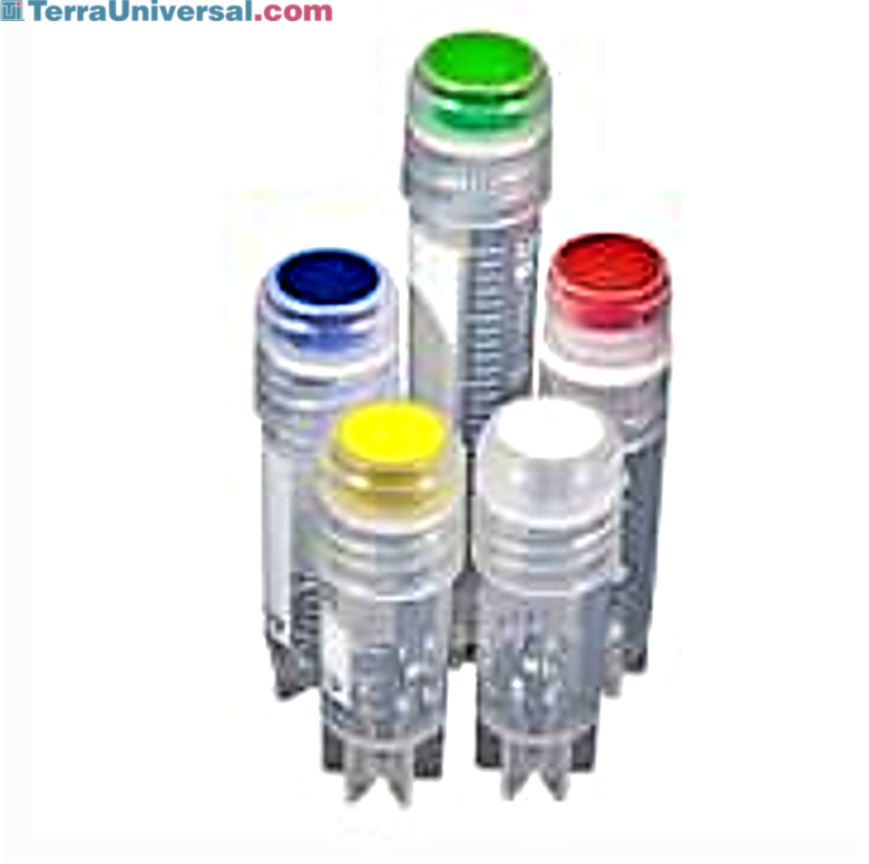Colored cap inserts used with MTC Bio Cryogenic Vials for color coded identification; multi-colored and individually colored packs (500 qty.) available
