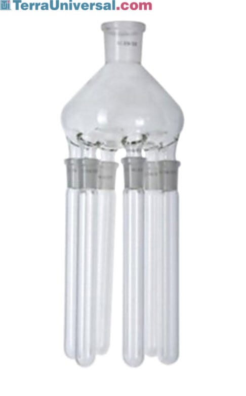 Distilling spider for use with laboratory rotary evaporator | 6924-59 displayed