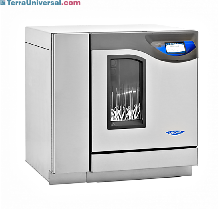 FlaskScrubber Vantage with 99.97% HEPA filtration removes airborne particulates ideal for use in contamination-sensitive lab applications; complies with ADA cas | 6921-87 displayed