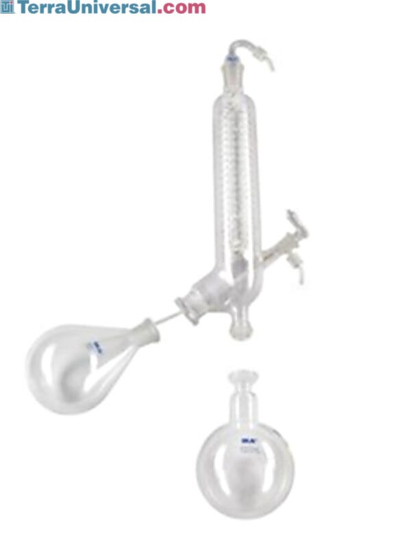 Vertical and diagonal glassware units for standard distillation  |  6924-22 displayed