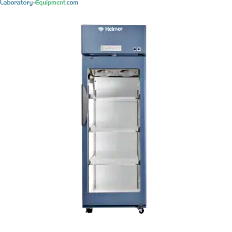 Helmer Horizon Series HLR118-GXC laboratory refrigerator, 18.4 cu ft medical-grade upright refrigerator  |  1623-01 displayed
