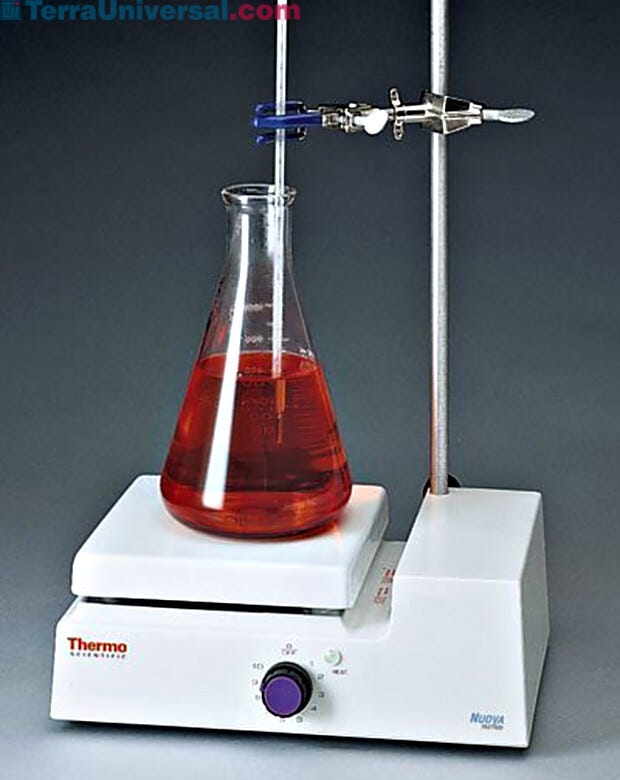 Nuova™ Hot Plate Ceramic-coated stainless steel provides excellent corrosion resistance and thermal shock protection