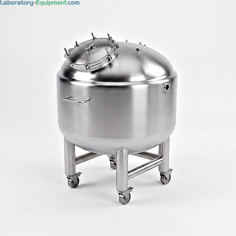 The 50 L stainless steel tank packs full-scale durability into a compact, space-saving design  |  6610-01 displayed