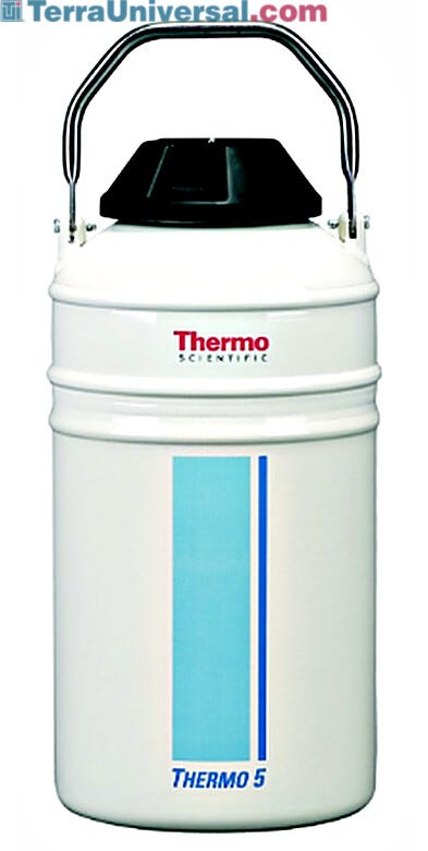 Designed for storing and dispensing small amounts of liquid nitrogen  |  4901-36 displayed