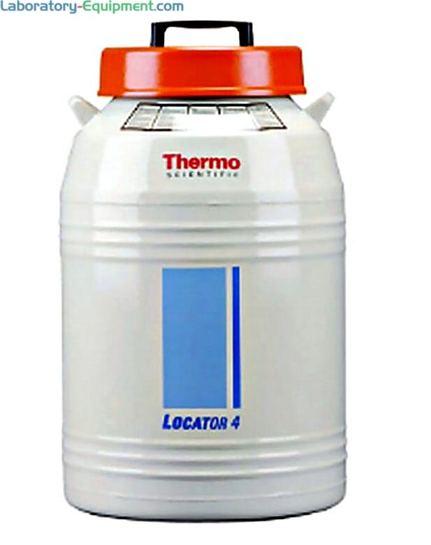 Cryogenic Storage; Locator 4 w/ Ultrasonic Level Monitor, 111 L