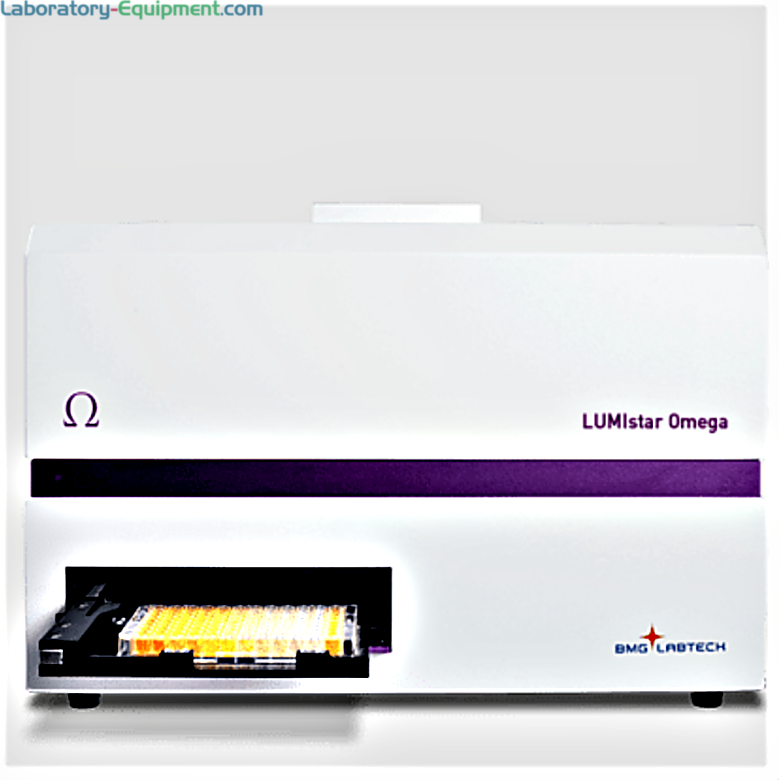 BMG LabTech LUMIstar Omega Dedicated Microplate Luminometer with top and bottom readings, 5 measurement modes and measurements up to 384-well plates | 8000-90 displayed