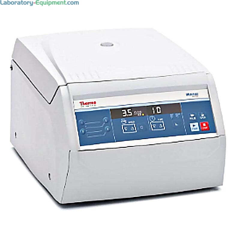 #75008801 - versatile centrifuge with 4 program memory feature  |  1108-37 displayed