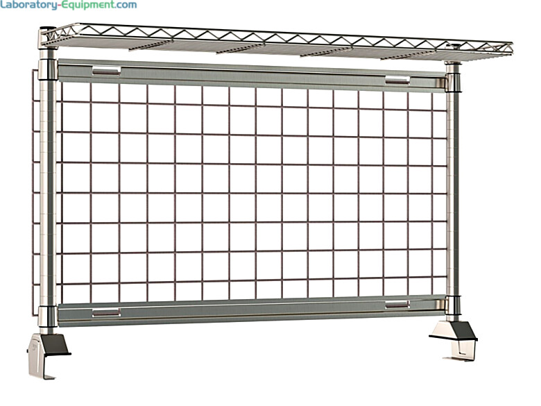 Designed to optimize workspace efficiency, the included shelf and SmartWall Grid ensure essential items stay within reach   |  1542-45 displayed