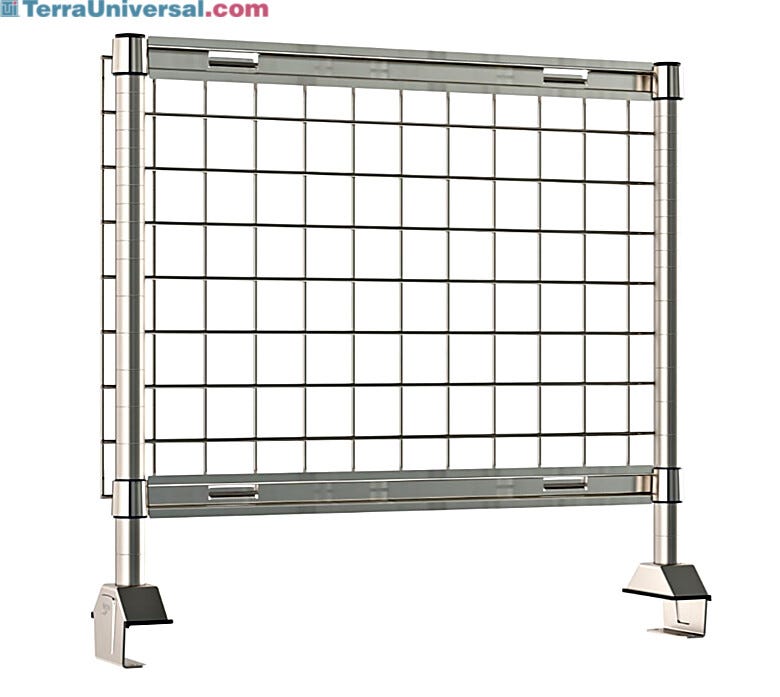 The SmartWall Grid keeps frequently used items organized, accessible, and off the work surface  |  1542-47 displayed