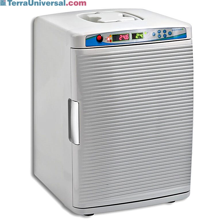 myTemp Mini CO2 Incubator by Benchmark Scientific with a 0.8 cu. ft. capacity fits inside many biosafety cabinets  |  2828-04 displayed