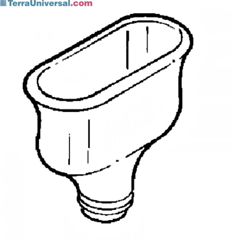 Shown: Polypropylene Oval Cupsink (illustration only) | 3651-92 displayed