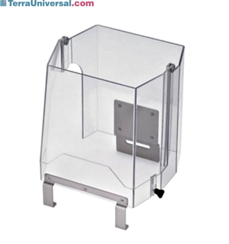 Protects user from hot liquid splashes and flask breakage | 6924-67 displayed
