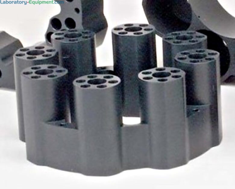 Blocks fit inside RapidVap Evaporation Systems. | 6923-04 displayed