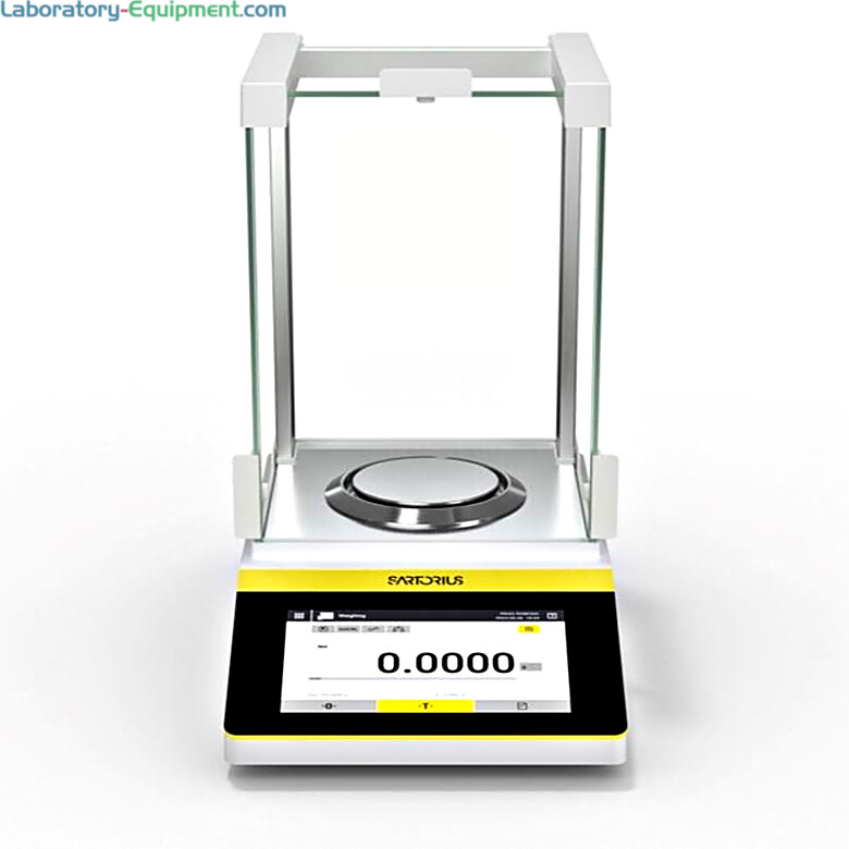 Quintix Pro Analytical Lab Balances by Sartorius have a 120 g to 320 g weighing capacity, 0.1 mg readability, and an integrated applications program